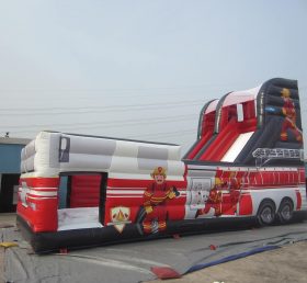 T8-316 Раздувные сухие скольжения пожарной машины темы
