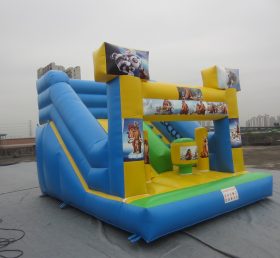 T8-1200 раздувные скольжения Disney Crazy Animal City