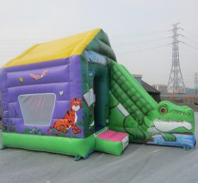 T2-1742 Аллигатор раздувной батут