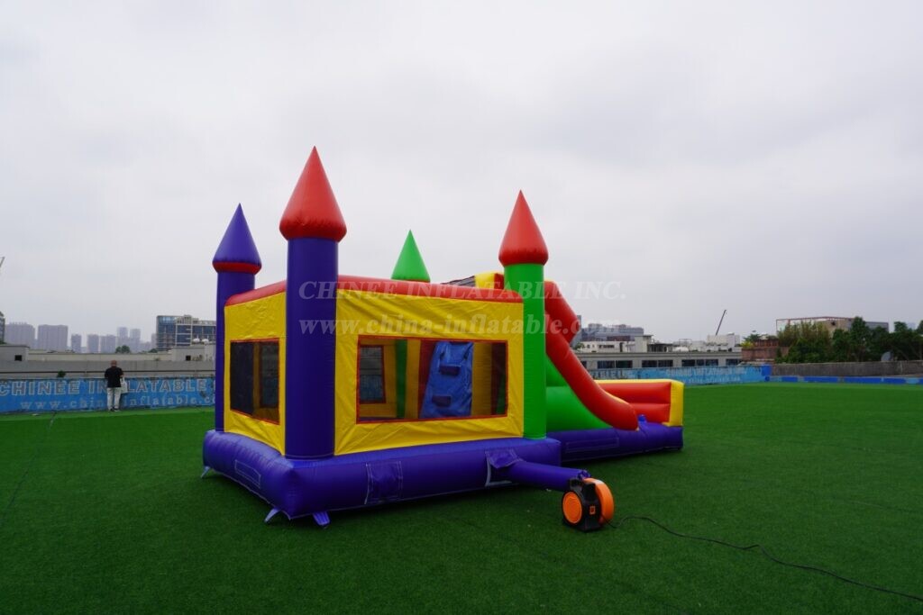 T2-1078 Bouncy Castle With Slide