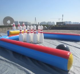 T11-703 раздувная площадка для боулинга