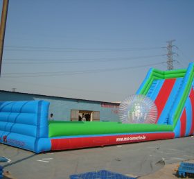 T11-117 Коммерческий класс раздувные сухие водные горки для детей и взрослых