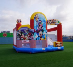 T2-3092 Замок Диснея Микки Мауса раздувной