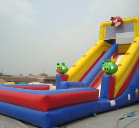 T8-947 Раздувные скольжения для детей Angry Birds для взрослых