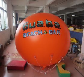 B2-20 Открытый раздувной оранжевый воздушный шар