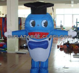 M1-241 Голубой раздувной мобильный мультфильм