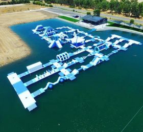 S25 Аквапарк аквапарк раздувной водный остров