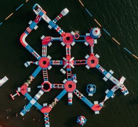 S50 Аквапарк аквапарк раздувной плавающий остров