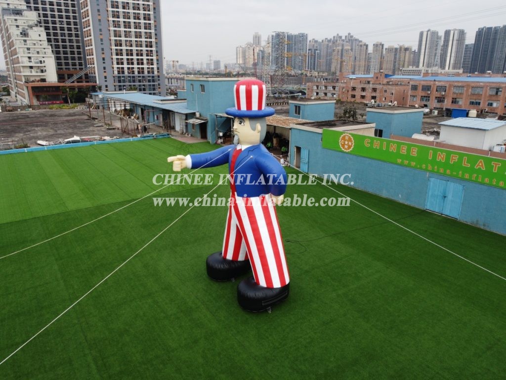 cartoon2-058  Uncle Sam Inflatable Cartoons