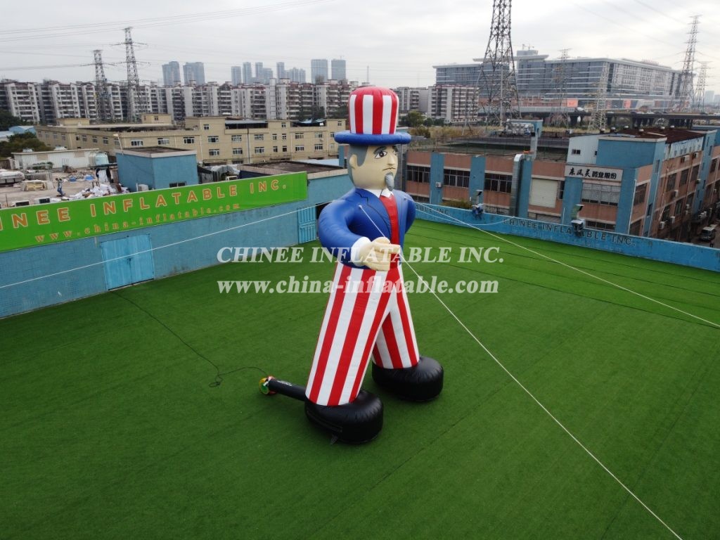 cartoon2-058  Uncle Sam Inflatable Cartoons