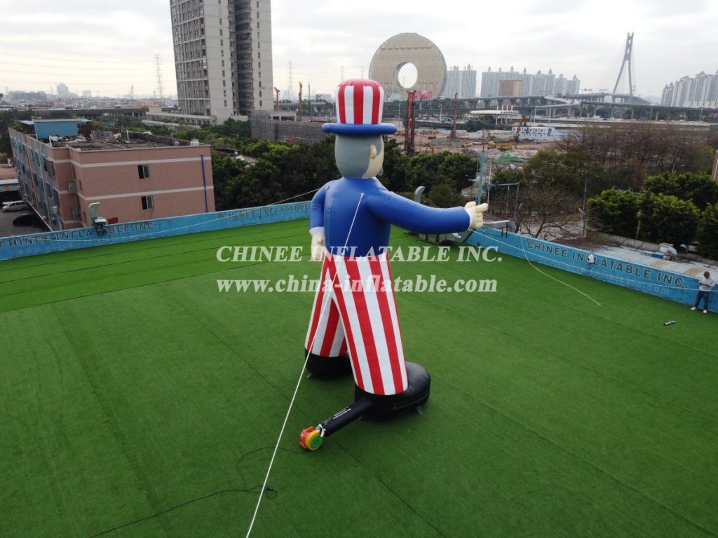cartoon2-058  Uncle Sam Inflatable Cartoons