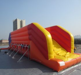 T11-1071 красно-желтое раздувное скольжение