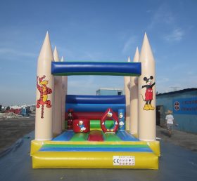 T2-3236 Надувной замок Диснея Микки и Минни