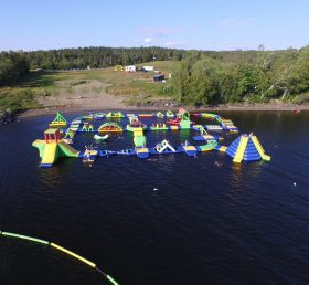 S56 Аквапарк аквапарк раздувной водный остров