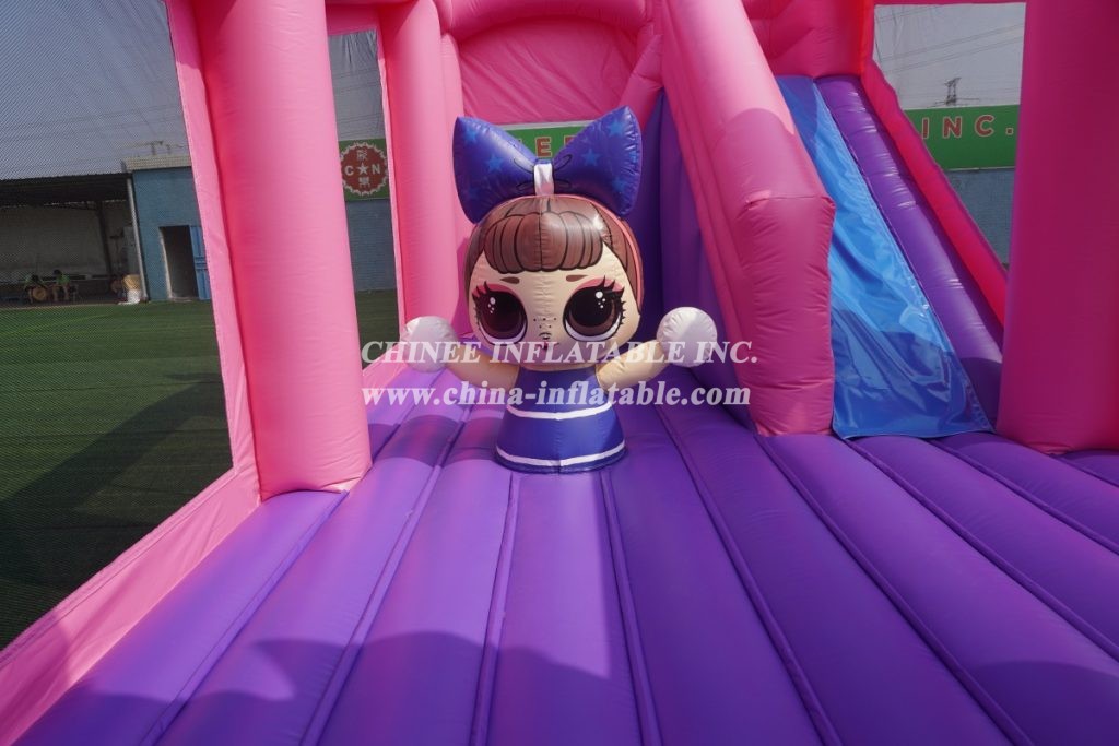 T5-1002E  L.O.L.Surprise Bouncy Castle Combo Slide