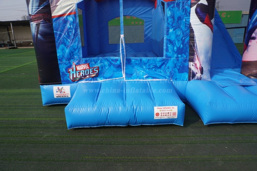 T5-001E  Spiderman Bouncy Castle