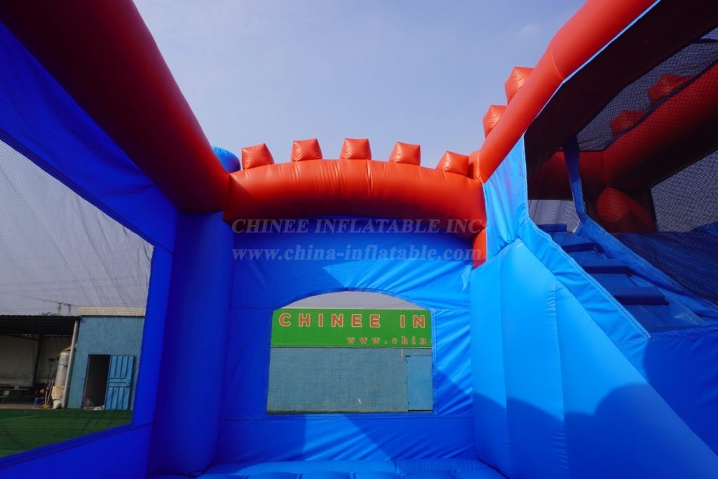 T5-001E  Spiderman Bouncy Castle