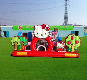 T2-4090 Раздувной игровой парк маленького городка Hello Kitty