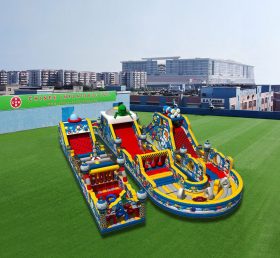 T8-4900 Интерактивные веселые игры раздувного парка