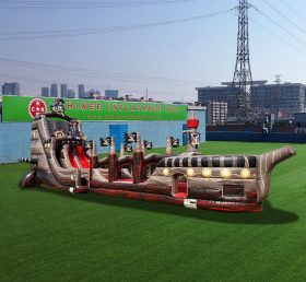 T8-4005 Раздувная игра на тему пиратского корабля