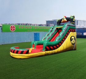 T8-4078 18 футов ядовитого желтого водотока