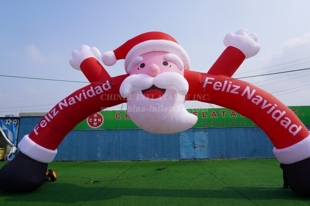 C1-278 Inflatable Santa Claus Arch