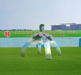Tent1-4386 Семь счастливых надувных палаток-пауков