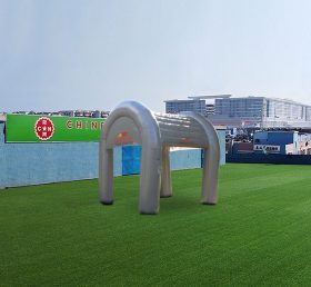 Tent1-4645 Серебряный надувной павильон