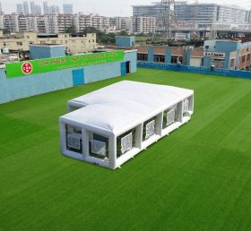 Tent1-4676 Белый раздувной выставочный зал специального здания
