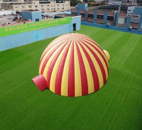 Tent1-4682 Большая палатка купола для вечеринок с туннелем