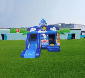T2-4890 Надувная комбинация пляжа Funhouse