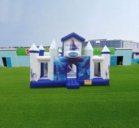 T2-4584 Замок Disney замороженный раздувной