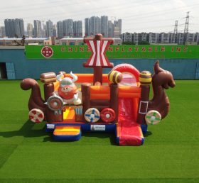 T2-3194 Пиратский корабль Надувная игровая площадка