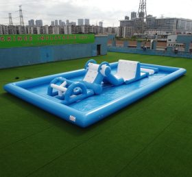 POOL2-742 Надувная водная игра и бассейн