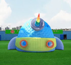 Tent1-6000 Aviation Whale Надувная мультяшная купольная палатка
