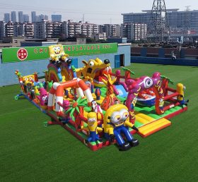 T6-1127 Игровой парк «Губка Боб и миньоны»