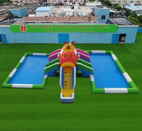 Pool2-817 Бассейн с подводной лодкой Аквапарк