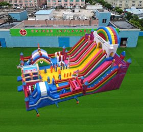 T6-1136 Горка «Радужный замок» Funcity