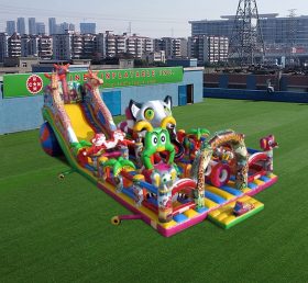 T6-1138 Надувная игровая площадка для саванных лемуров
