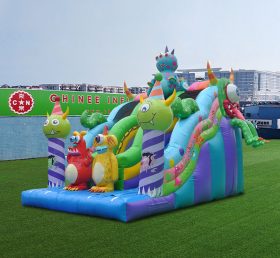T8-4543 Надувная сухая горка Monster