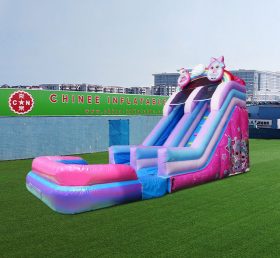 T8-4592 Надувная водная горка LOL Surprise