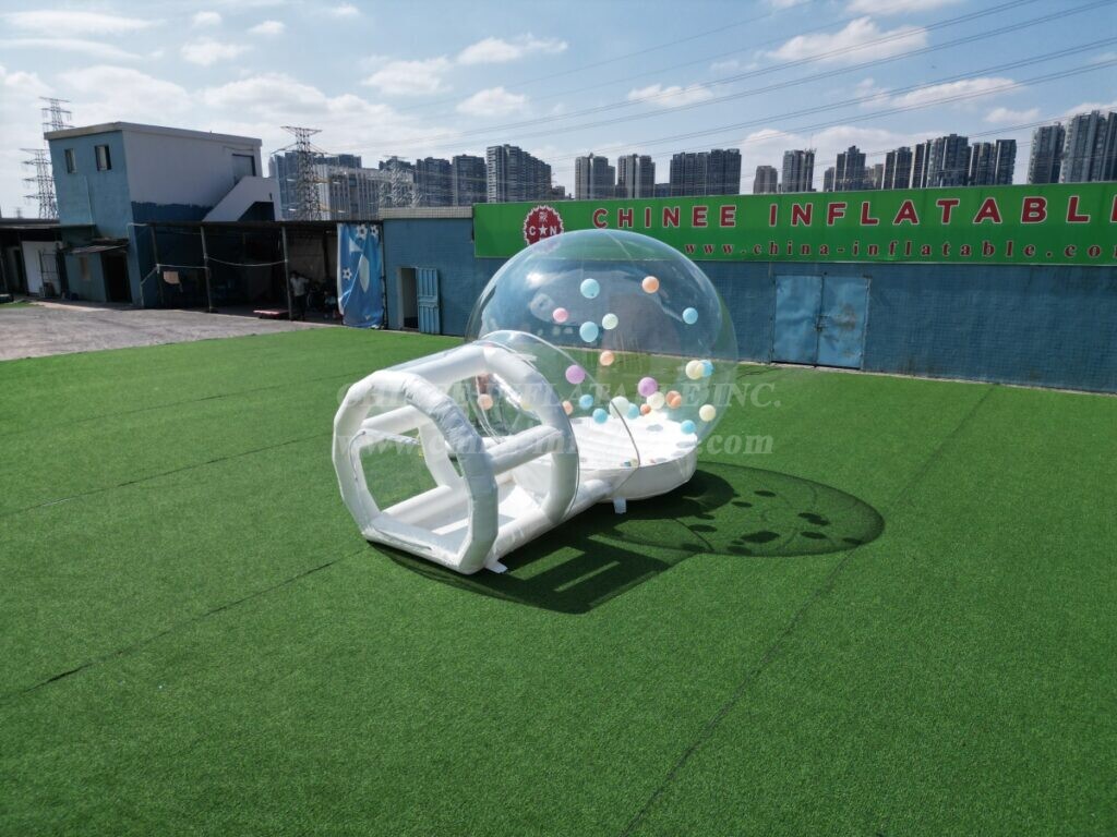 Tent1-505B Transparent Tunnel Bubble Tents Outdoor Camping Tent