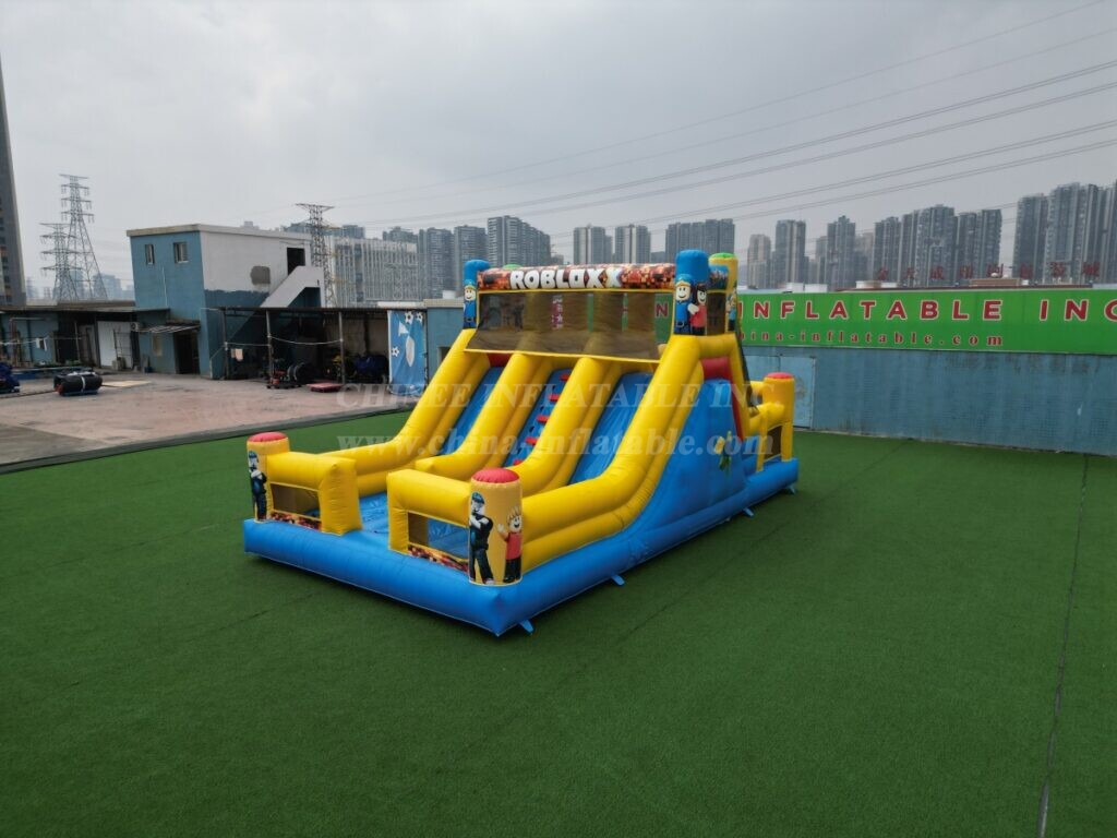 T8-8051 Roblox Inflatable Dry Slide