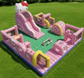 GF2-262 Надувной парк Hello Kitty