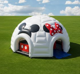Tent1-4931 Микки Минни Надувной Купол
