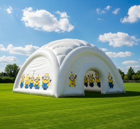Tent1-4934 Надувной купол Миньоны