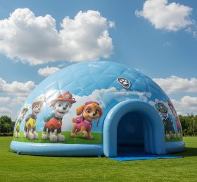 Tent1-4936 Надувной купол Щенячий патруль