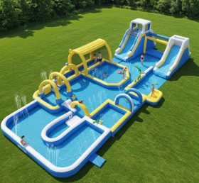 Pool3-216 Водный парк с бассейном