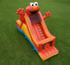 T8-8064 Надувная сухая горка Tickle Me Elmo