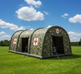Tent1-7069 военный стиль надувной медицинский шатёр